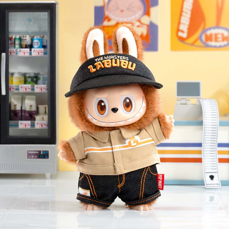 The Monsters Labubu-Wacky Mart Vinyl Plush Blister Pack/Manager