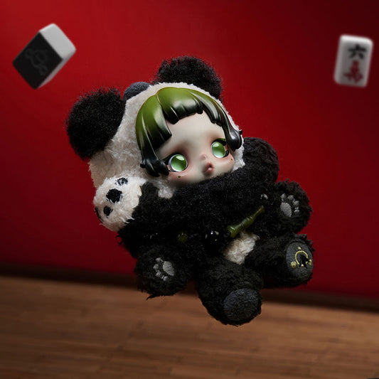 SkullPanda-Lazy Panda Plush Doll Pendant